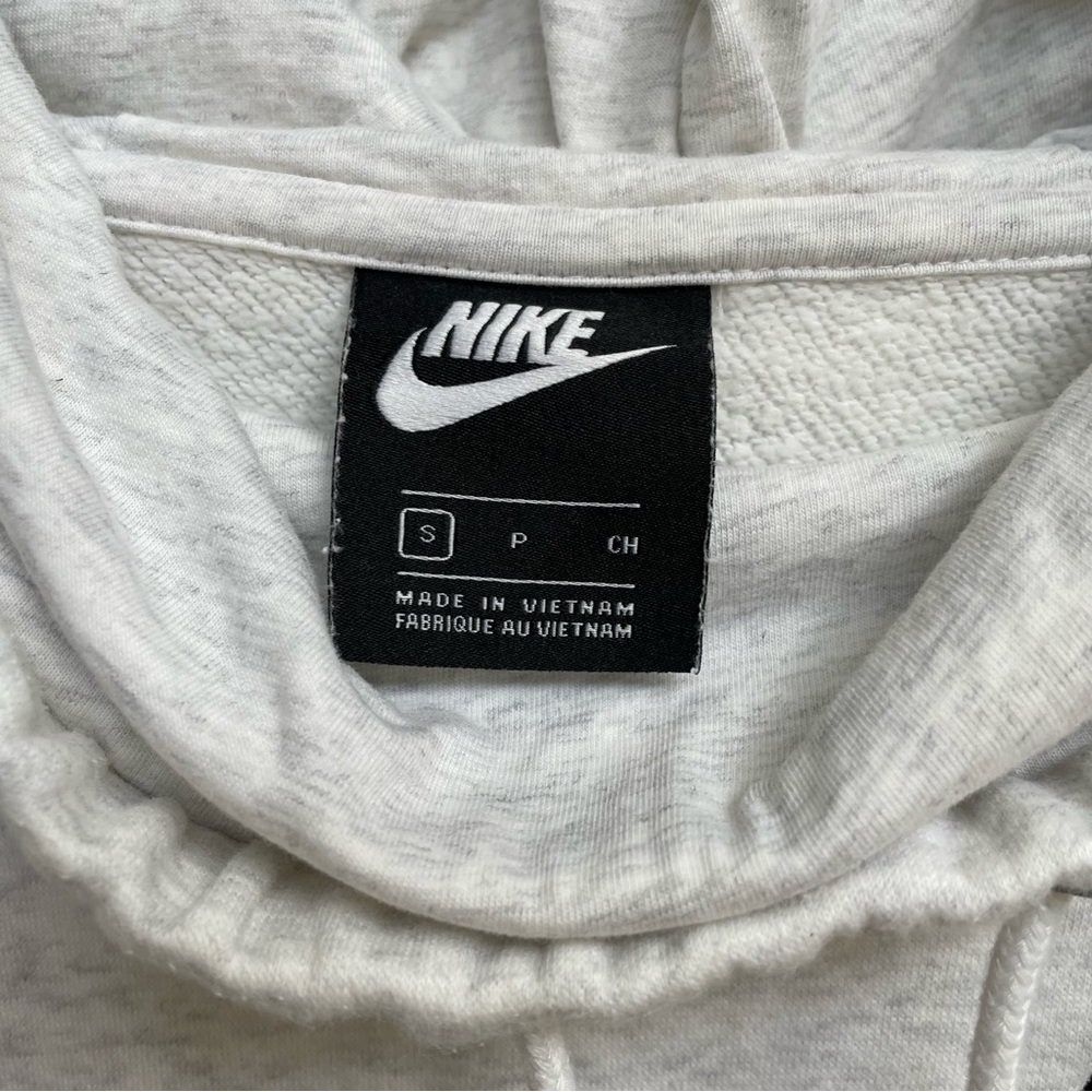 $⬇️ NIKE Sportswear Club Fleece Women's Funnel-Neck Pullover Hoodie - Picture 4 of 10